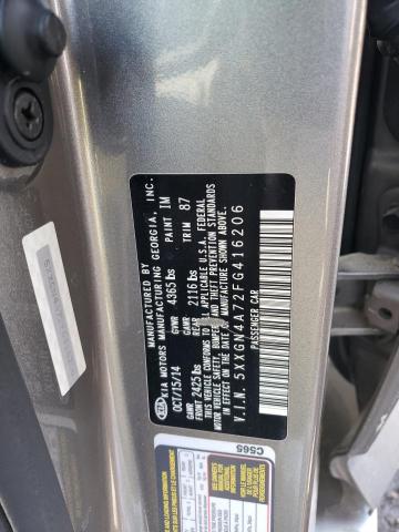 5XXGN4A72FG416206 KIA OPTIMA EX