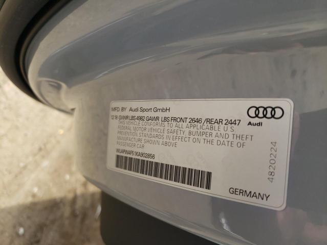 2019 AUDI RS5 - WUAPWAF51KA902856