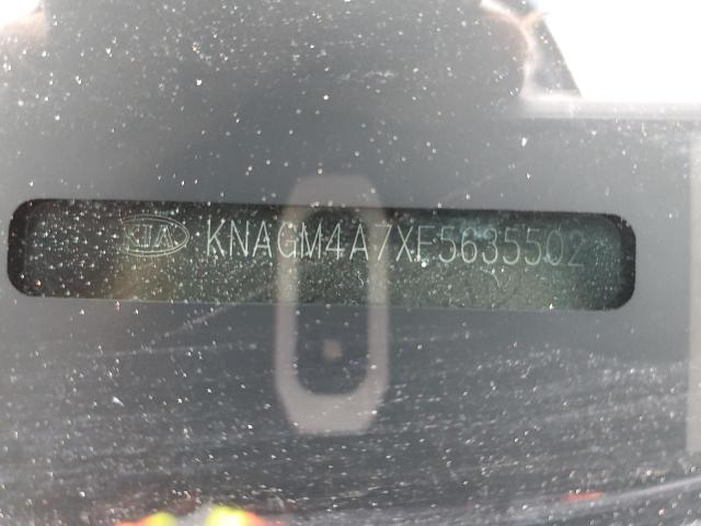 KNAGM4A7XF5635502 KIA Optima Lx