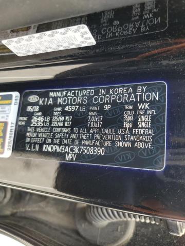 KNDPM3AC3K7508390 KIA Sportage Lx