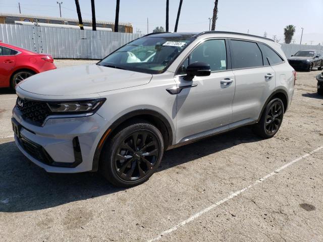  KIA SORENTO 2022 Серебристый