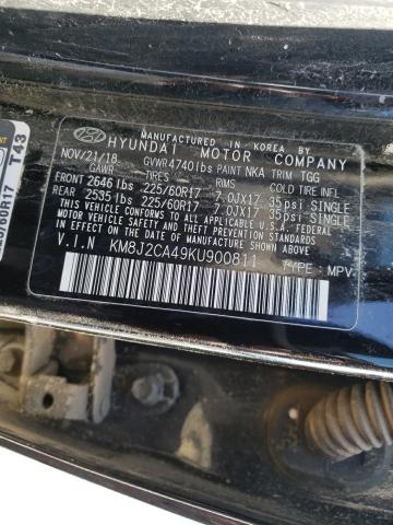 2019 HYUNDAI TUCSON SE - KM8J2CA49KU900811