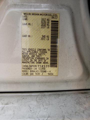 1N4AL3APXHN354539 Nissan ALTIMA 2.5