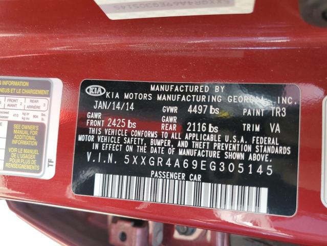 5XXGR4A69EG305145 KIA OPTIMA SX