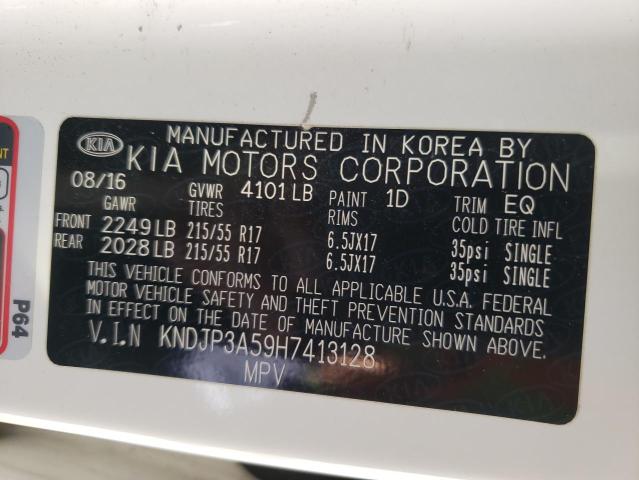 KNDJP3A59H7413128 KIA SOUL +