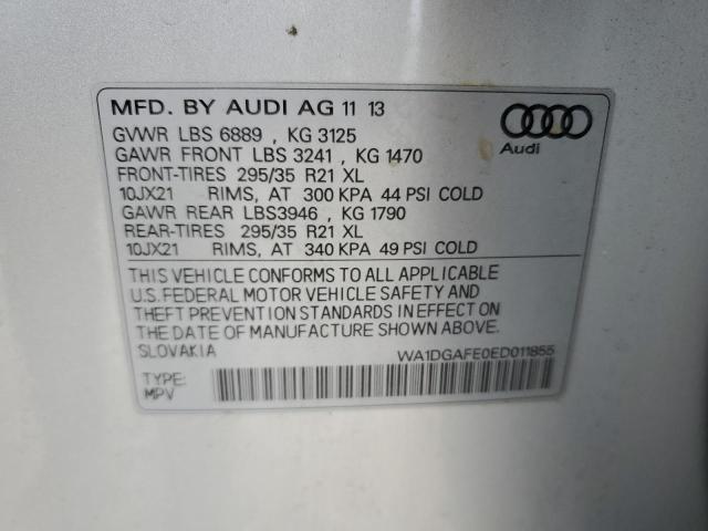 WA1DGAFE0ED011855 2014 AUDI Q7 - Image 13