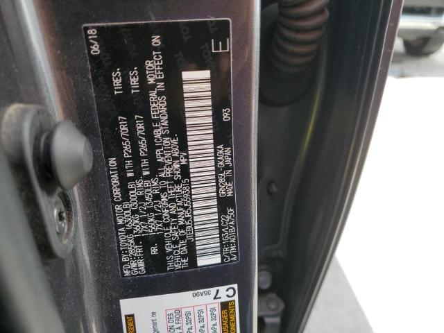 JTEBU5JR5J5593815 Toyota 4runner Sr5/sr5 Premium
