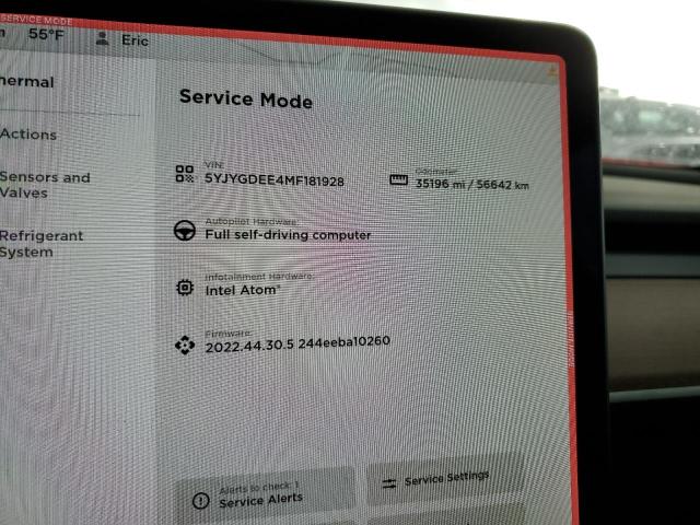 5YJYGDEE4MF181928 Tesla Model Y