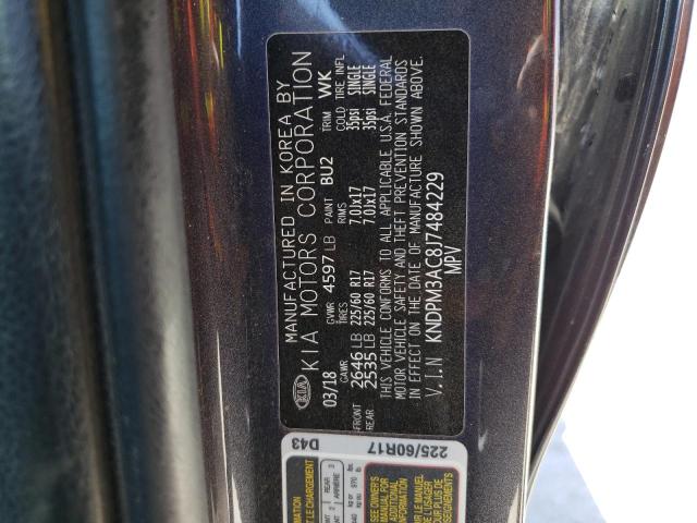 KNDPM3AC8J7484229 KIA Sportage Lx