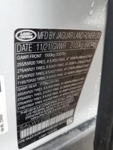 SALWV2SE1NA219107 Land Rover Range Rover Sport P525 Autobiography