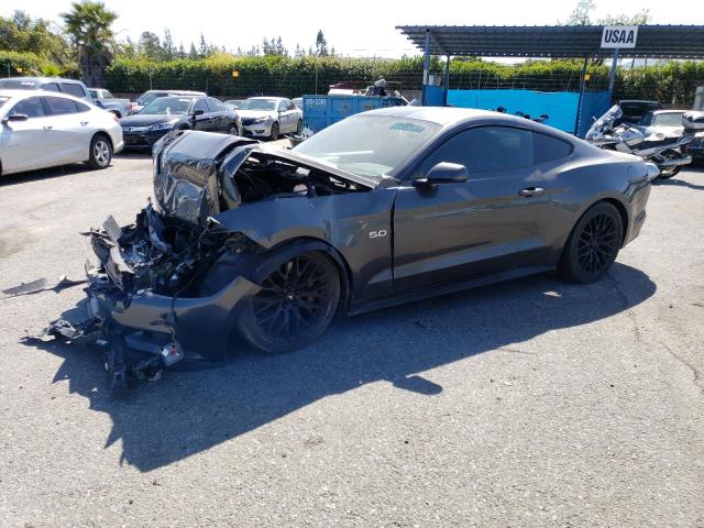 Salvage cars for sale from Copart San Martin, CA: 2017 Ford Mustang GT