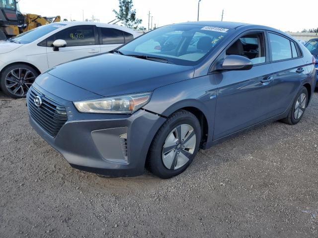 2018 HYUNDAI IONIQ BLUE - KMHC65LC3JU062710