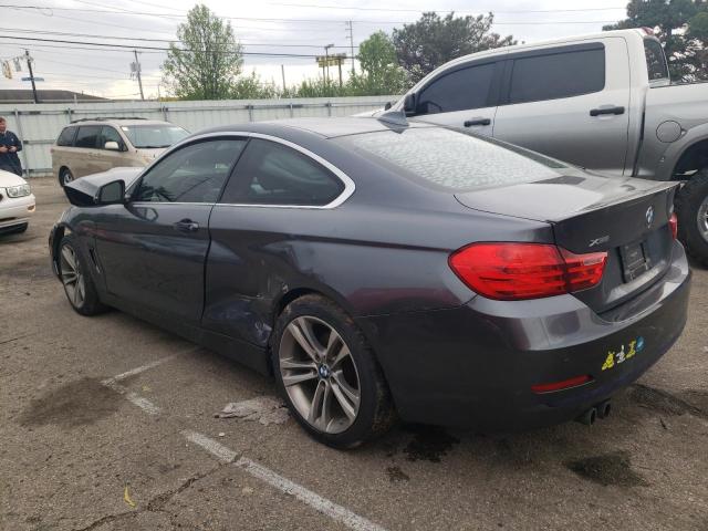 VIN: WBA3N9C53GK249284 Auction: COPART Lot: 48645673 Location: OH - DAYTON WBA3N9C53GK249284 BMW 4 SERIES 2016 GRAY Photo 2