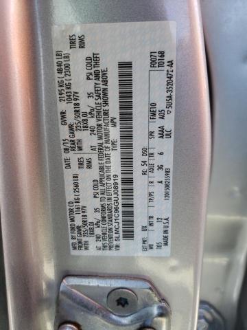 5LMCJ1C96GUJ08919 Lincoln Mkc Premiere