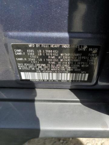 4S4BRBCCXE3211790 Subaru Outback 2.5i Premium