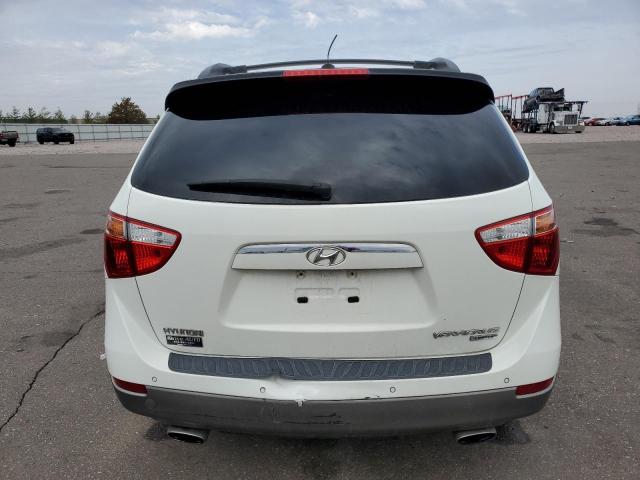 VIN: KM8NU4CC4AU131056 Auction: COPART Lot: 49989953 Location: MN - MINNEAPOLIS NORTH KM8NU4CC4AU131056 HYUNDAI VERACRUZ 2010 WHITE Photo 6