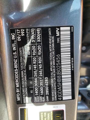 4JGDA5HB8JB025456 Mercedes-Benz Gle 350 4matic