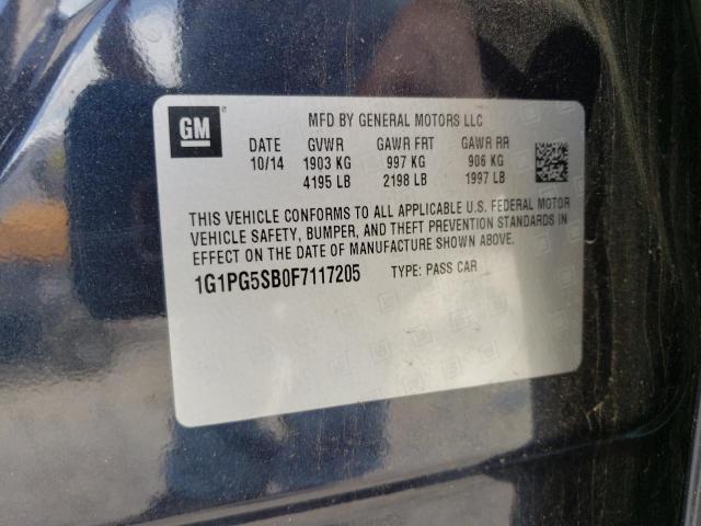 2015 CHEVROLET CRUZE LTZ - 1G1PG5SB0F7117205