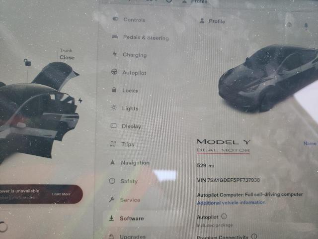 7SAYGDEF5PF737938 Tesla Model Y