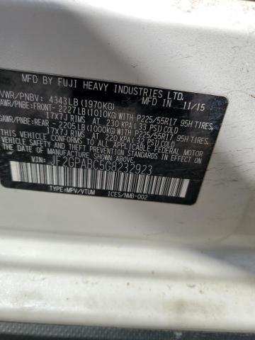 JF2GPABC5G8232923 Subaru Crosstrek Premium