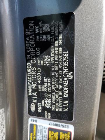 KNDPM3AC7N7957561 KIA Sportage Lx
