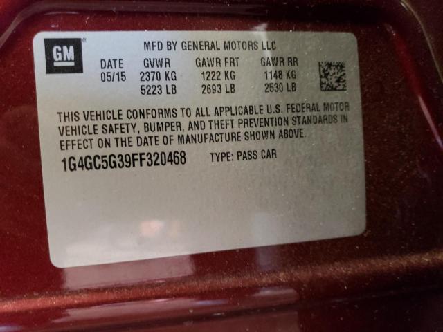 1G4GC5G39FF320468 Buick Lacrosse