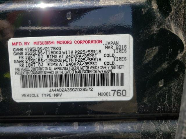 JA4AD2A36GZ038572 Mitsubishi Outlander Es