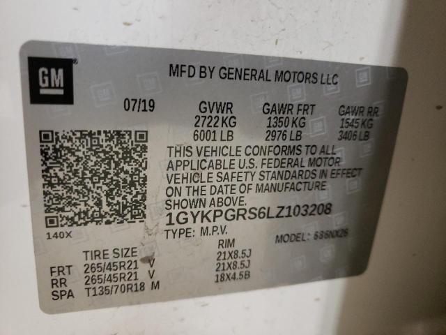 2020 CADILLAC XT6 SPORT - 1GYKPGRS6LZ103208
