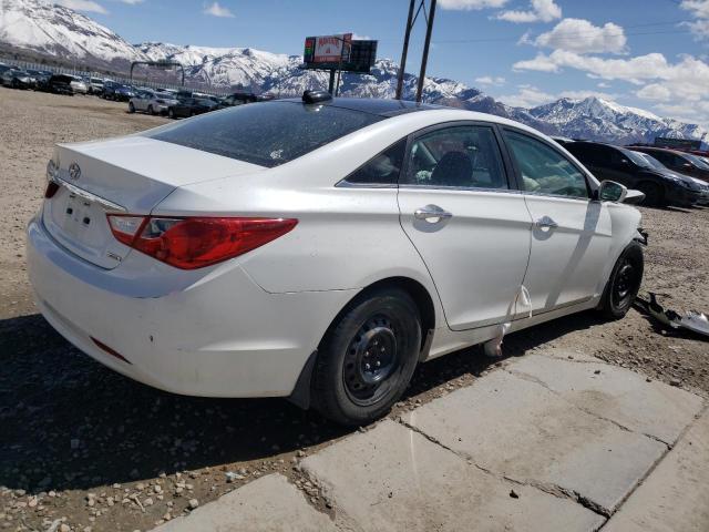 VIN: 5NPEC4AC6CH385665 Auction: COPART Lot: 48732133 Location: UT - OGDEN 5NPEC4AC6CH385665 HYUNDAI SONATA 2012 WHITE Photo 3
