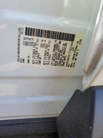 5N1BT3BB7PC776744 Nissan ROGUE SV