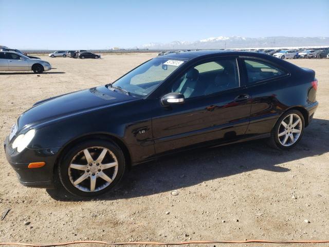 Salvage cars for sale from Copart Adelanto, CA: 2003 Mercedes-Benz C 230K Sport Coupe