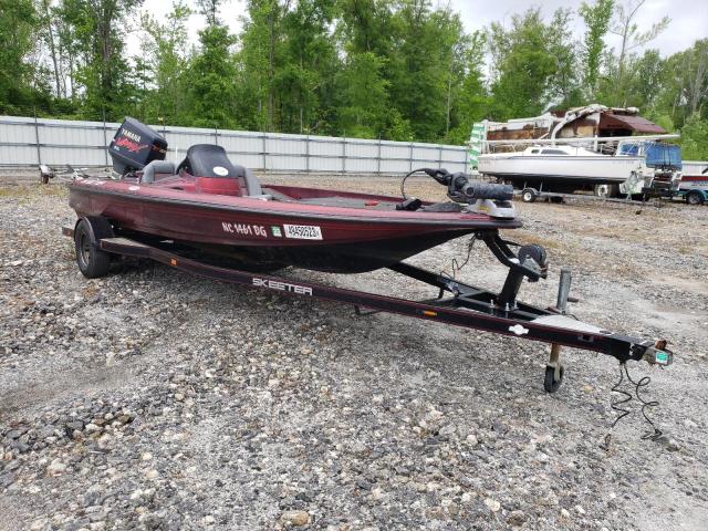 Salvage boats for sale at Spartanburg, SC auction: 2004 Skeeter TZX 200