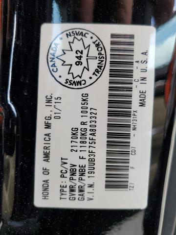 2015 ACURA TLX ADVANC 19UUB3F75FA803327