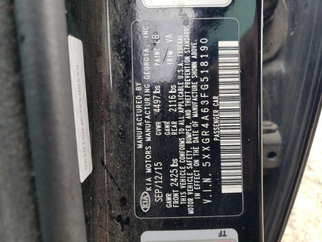 5XXGR4A63FG518190 KIA OPTIMA SX