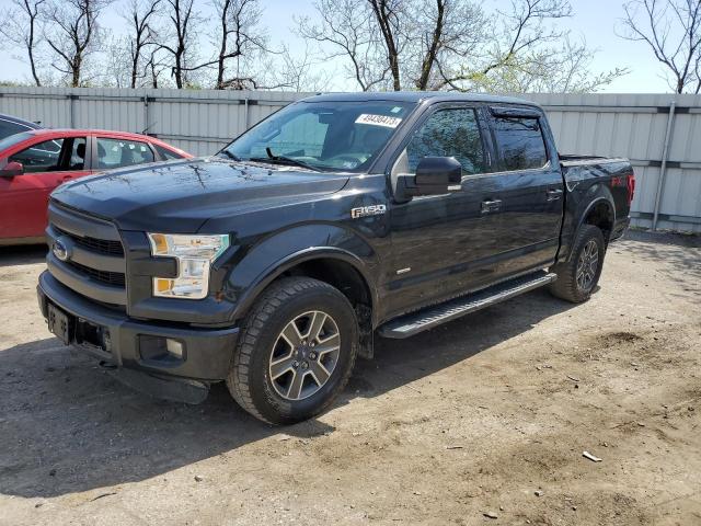 Salvage cars for sale from Copart West Mifflin, PA: 2015 Ford F150 Supercrew
