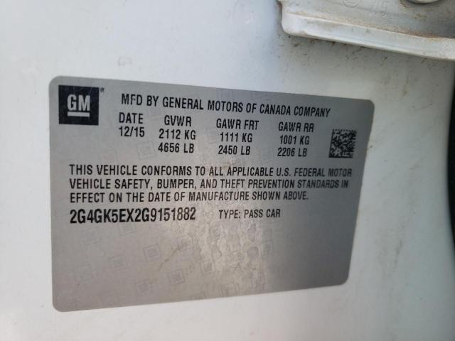 2G4GK5EX2G9151882 Buick Regal