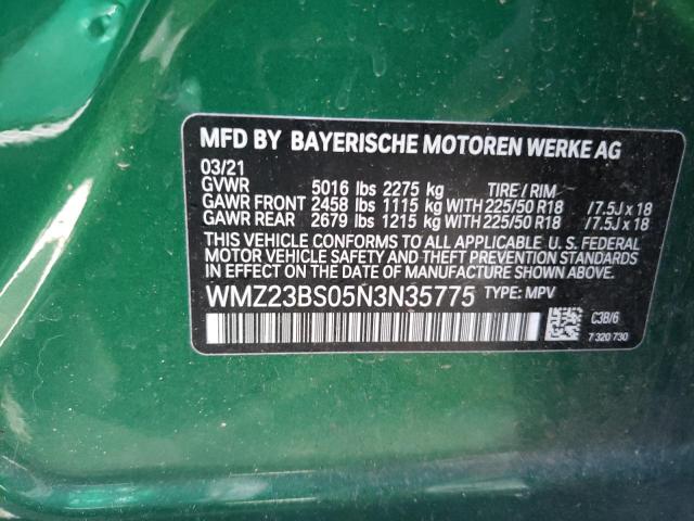 WMZ23BS05N3N35775 Mini Cooper S E Countryman All4
