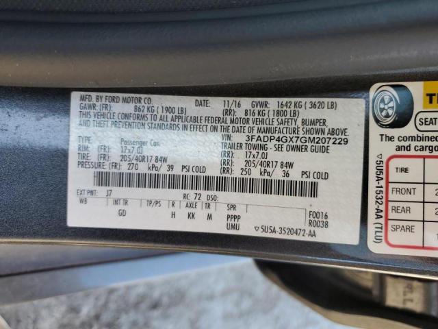 2016 FORD FIESTA ST - 3FADP4GX7GM207229