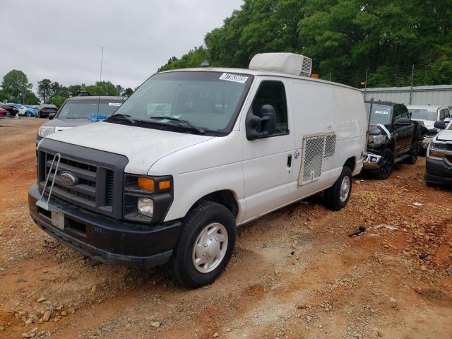 Salvage cars for sale from Copart Austell, GA: 2008 Ford Econoline E350 Super Duty Van