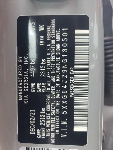 5XXG64J29NG130501 KIA K5 GT LINE