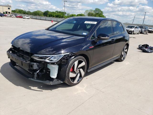Salvage cars for sale at Wilmer, TX auction: 2022 Volkswagen GTI S