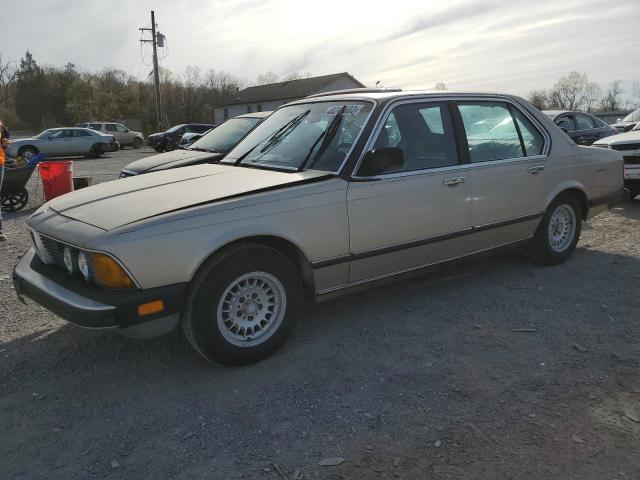 Salvage cars for sale at York Haven, PA auction: 1984 BMW 733 I Automatic