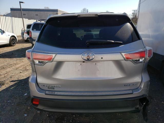 VIN 5TDJKRFH5ES064667 2014 Toyota Highlander, Xle no.6