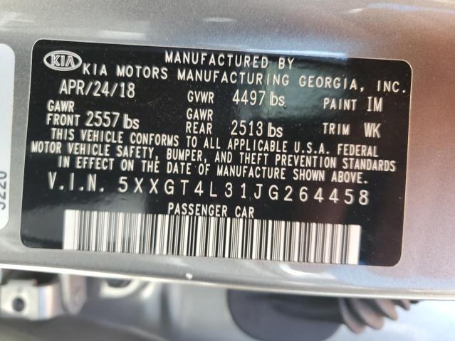 5XXGT4L31JG264458 KIA Optima Lx
