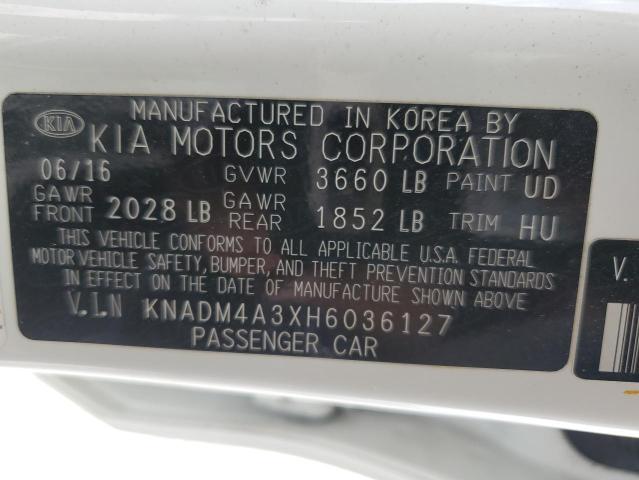 KNADM4A3XH6036127 KIA RIO LX