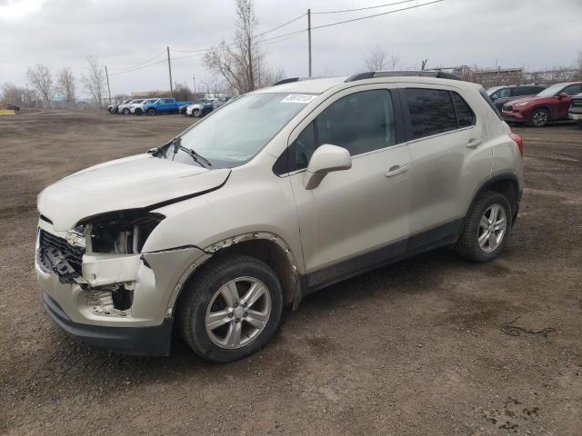 Salvage cars for sale from Copart Montreal Est, QC: 2014 Chevrolet Trax 1LT