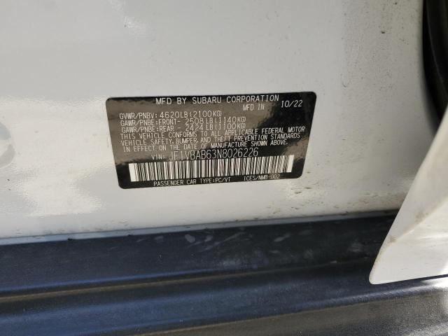 JF1VBAB63N8026226 Subaru WRX