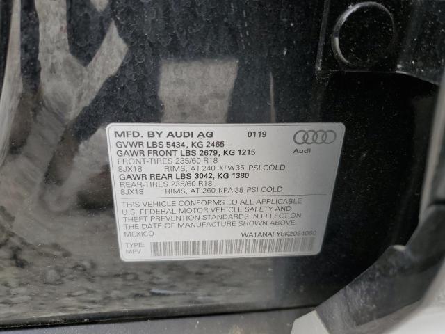 WA1ANAFY8K2054060 2019 AUDI Q5, photo no. 13