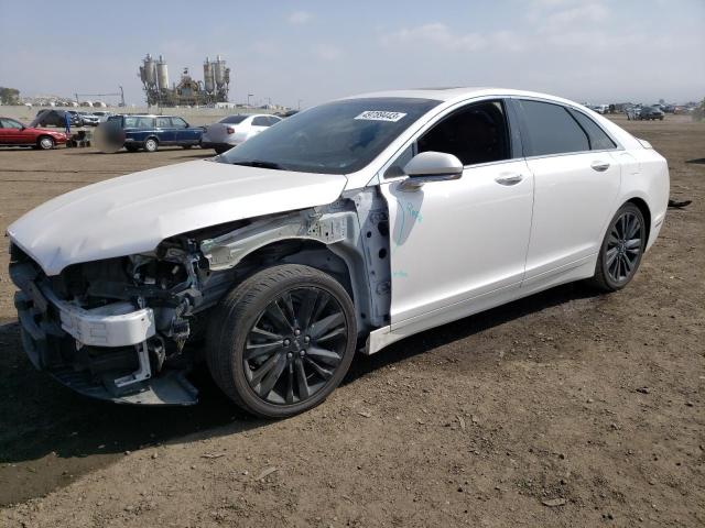 Salvage cars for sale from Copart San Diego, CA: 2017 Lincoln MKZ Hybrid Reserve