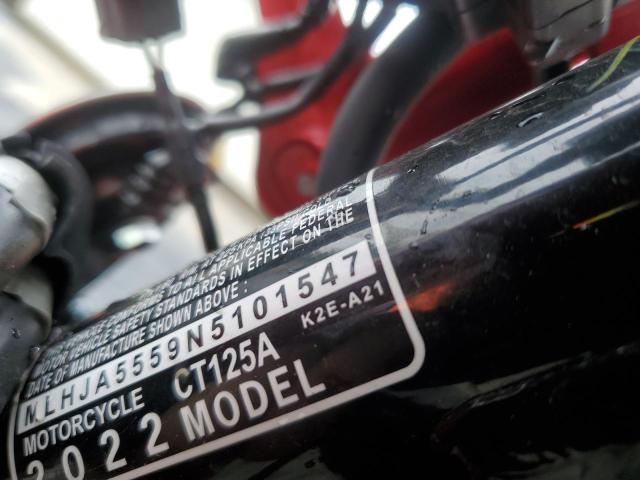 2022 HONDA CT125 A MLHJA5559N5101547